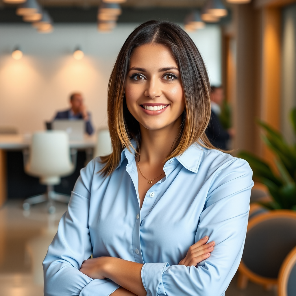 Professional headshot of Emily Rodriguez, financial analyst and research specialist